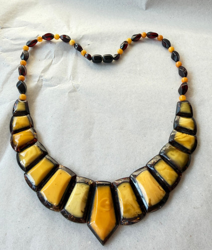 Art deco amber bernstein - art,