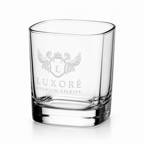 Luxoré whiskyglas eckig 300 - whiskyglas,