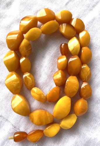 Butterscotch bernsteinkette - 44,
