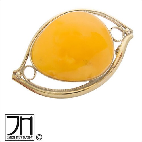 Brosche butterscotch bernstein - brosche,