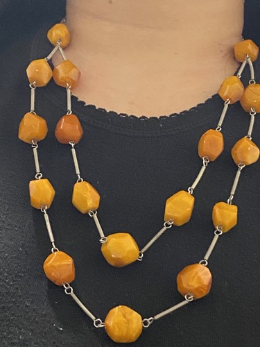 Sil 925 butterscotch vintage - sil.,