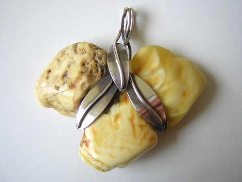 Silber anhänger butterscotch - anhänger,