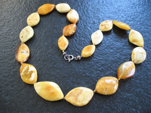 Kette bernstein butterscotch - kette,